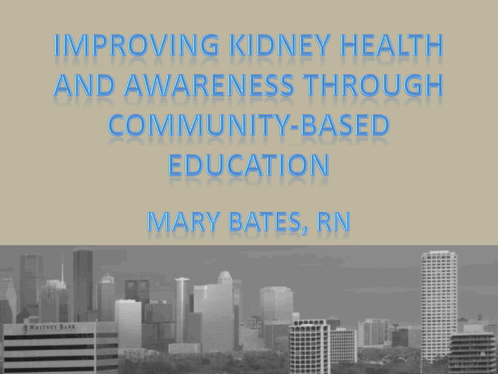 EMPOWER — Chronic Kidney Disease preview