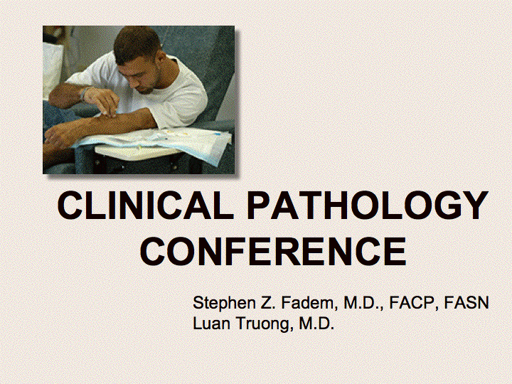 BCM Clin Path Conference - Alport's Syndrome (2005) preview